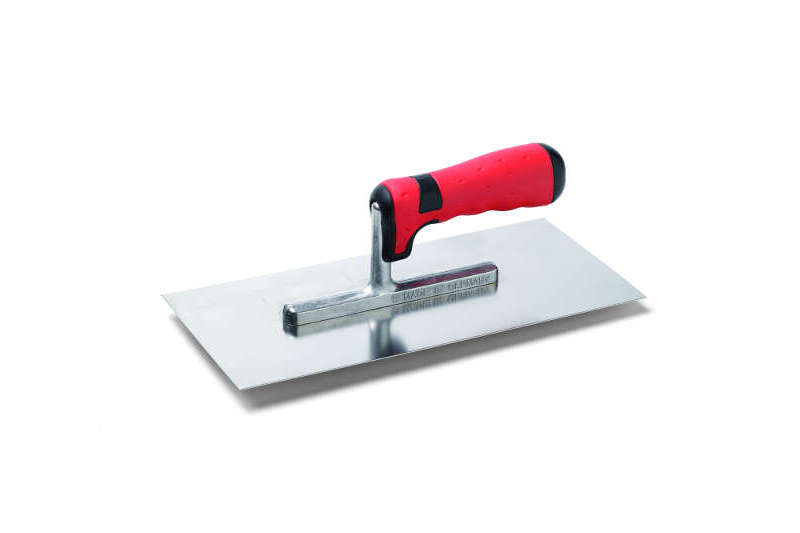 Gletiera inox cu maner cauciuc